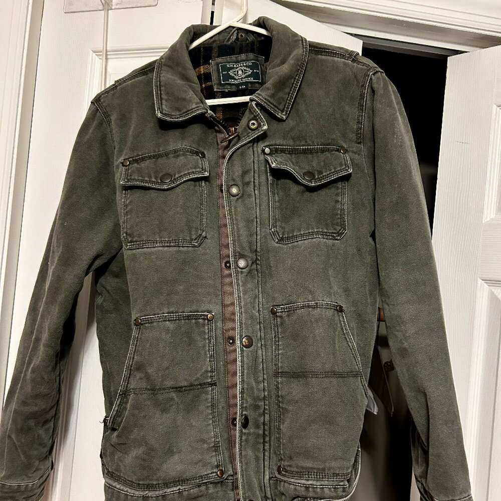 Men's Bass Lined Canvas Workwear Jacket